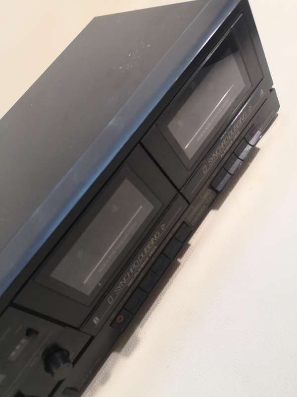 Vintage JVC TD-W106 Stereo Double Cassette Tape Deck Player Recorder