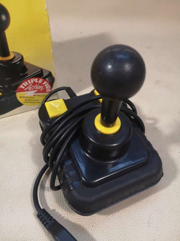 Atari 520 1040 ST STE Commodore Amiga 500 600 1200 Computer Zipstick Joystick