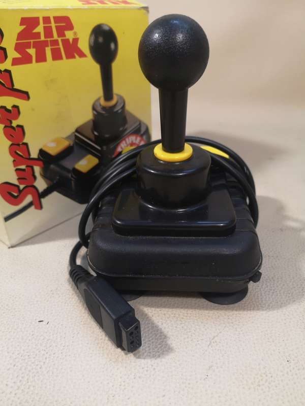 Atari 520 1040 ST STE Commodore Amiga 500 600 1200 Computer Zipstick Joystick