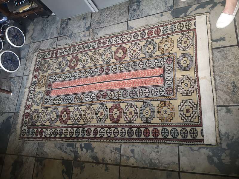 Gorgeous antique Caucasian Shirvan Kilim Rug - 1900mm x 1100mm