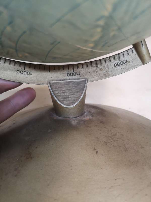 Stunning Large Vintage World Globe 400mm High