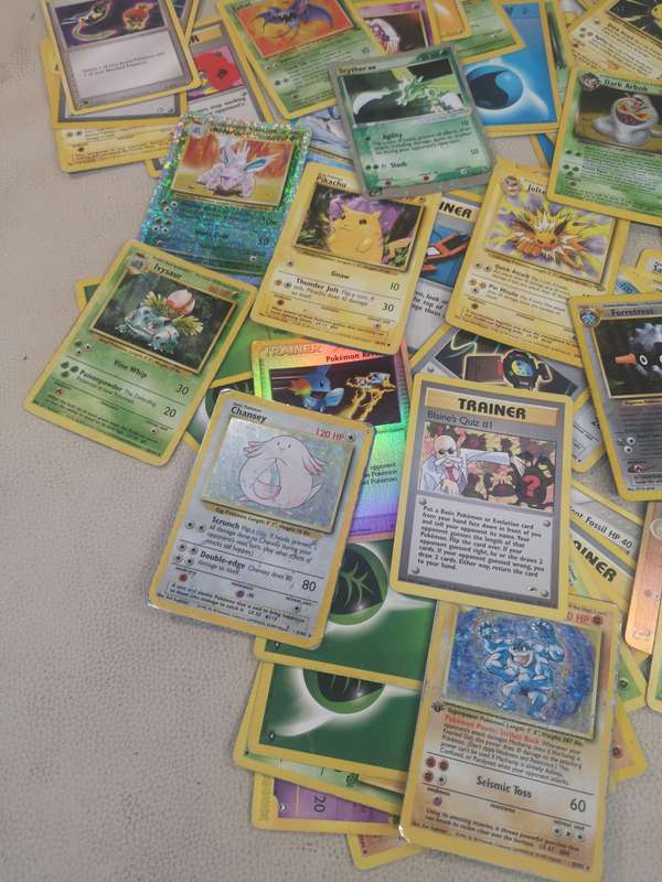 Massive 100% Original Pokemon Card Bundle Containing Some Very Valuable and Rare Cards