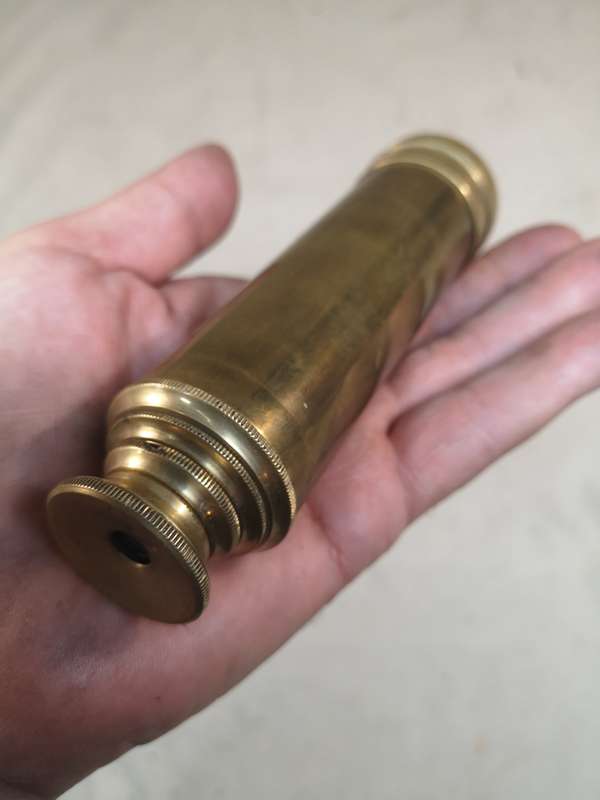 Vintage Brass Maritime Ships Telescope Spyglass 3-Draw 150mm - 400mm