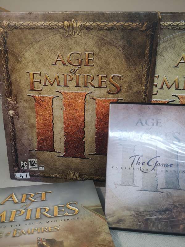 Age of Empires III: Collector's Edition PC Game Big Box 100% Complete