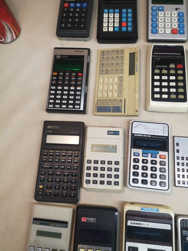 Massive Vintage Calculator Collection