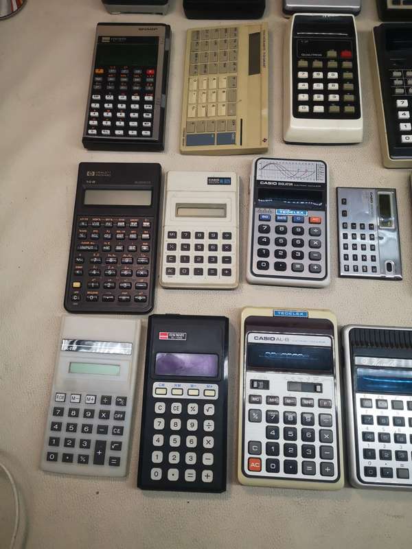 Massive Vintage Calculator Collection
