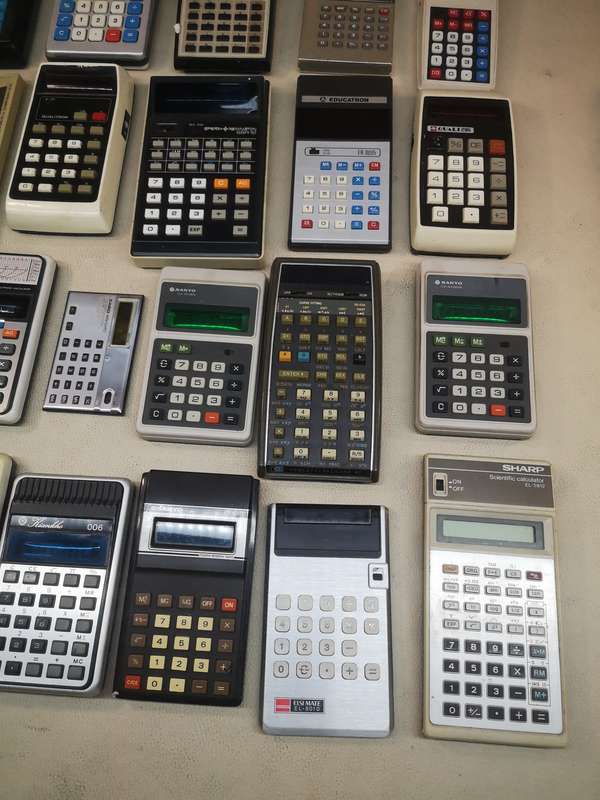 Massive Vintage Calculator Collection