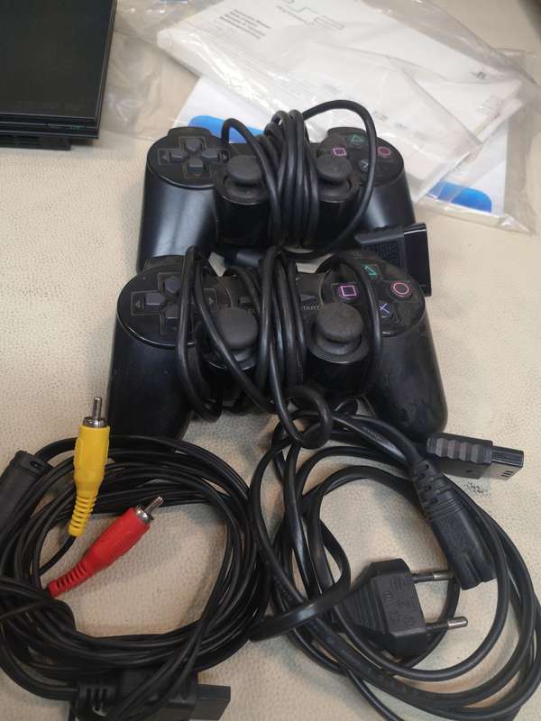 Playstation 2 Bundle with Original Box - Tested Working