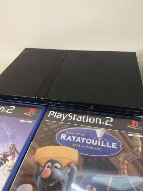 Huge Playstation 2 Bundle with 5 Games - Tested Working