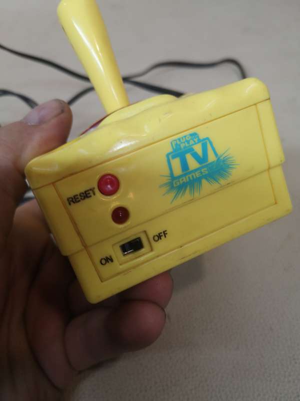 JAKKS SpongeBob SquarePants 5-in-1 Joystick Plug N Play TV Games - Tested Working