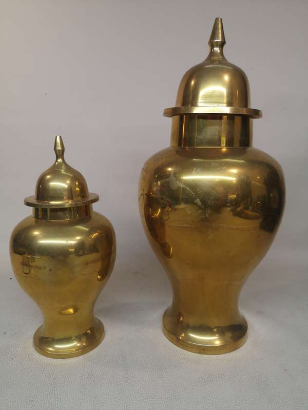 Beautifull Set of Solid Brass Ginger Gars