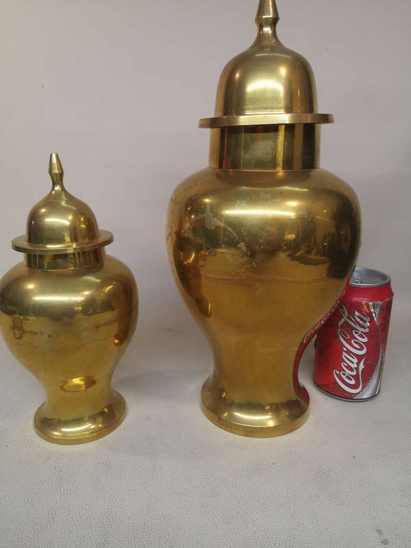 Beautifull Set of Solid Brass Ginger Gars