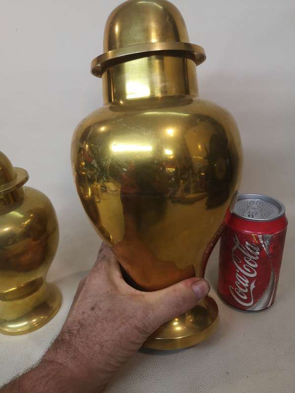 Beautifull Set of Solid Brass Ginger Gars