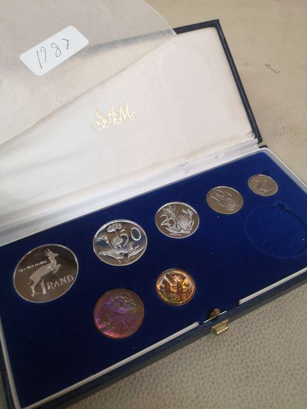 Republic of South Africa: Proof Set of 1987