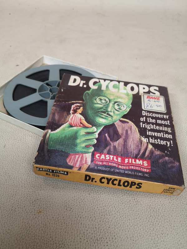 Vintage Dr. Cyclops Super 8 mm Movie Castle Films No. 1039