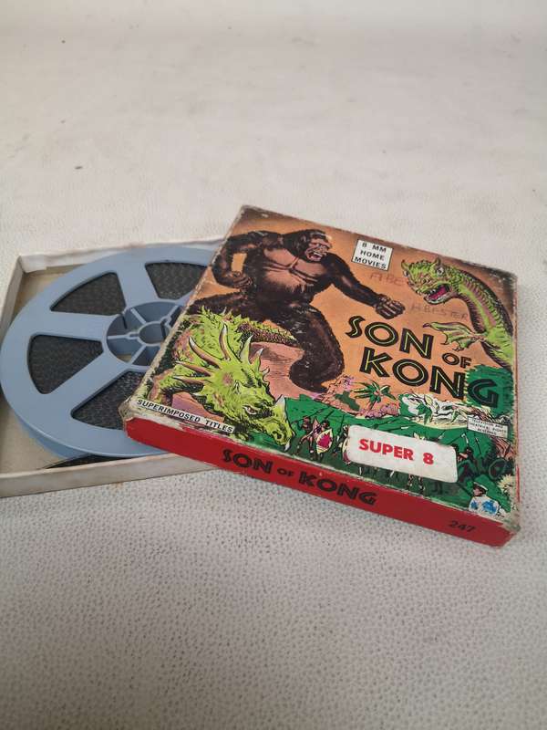 Vintage Son of Kong 1933 8mm B&W Film