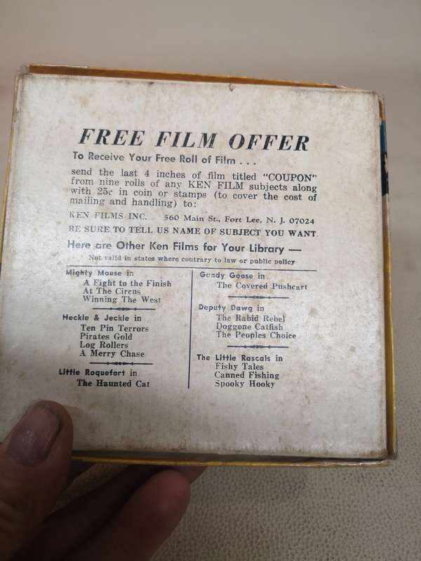 Vintage Shazam in Curse of the Scorpion Super 8 Film Reel Republic Pictures