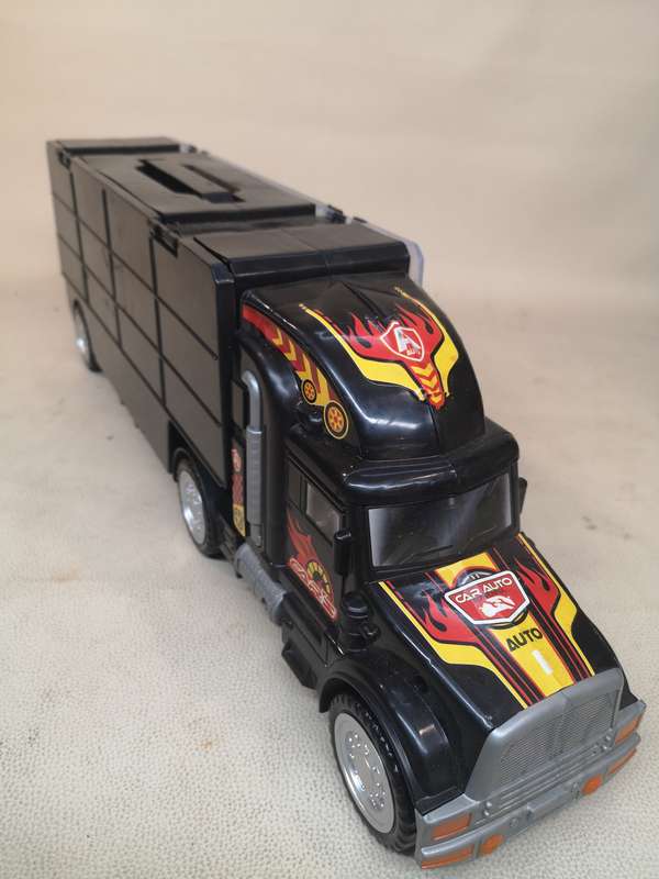 Massive Transport Car Carrier Truck Toy and Die Cast Car Combo