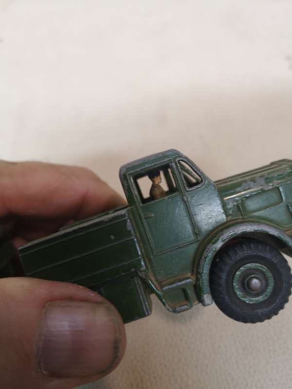 RARE!!! VINTAGE MECCANO DINKY SUPERTOYS 660 TANK TRANSPORTER DIECAST VEHICLE - 320MM