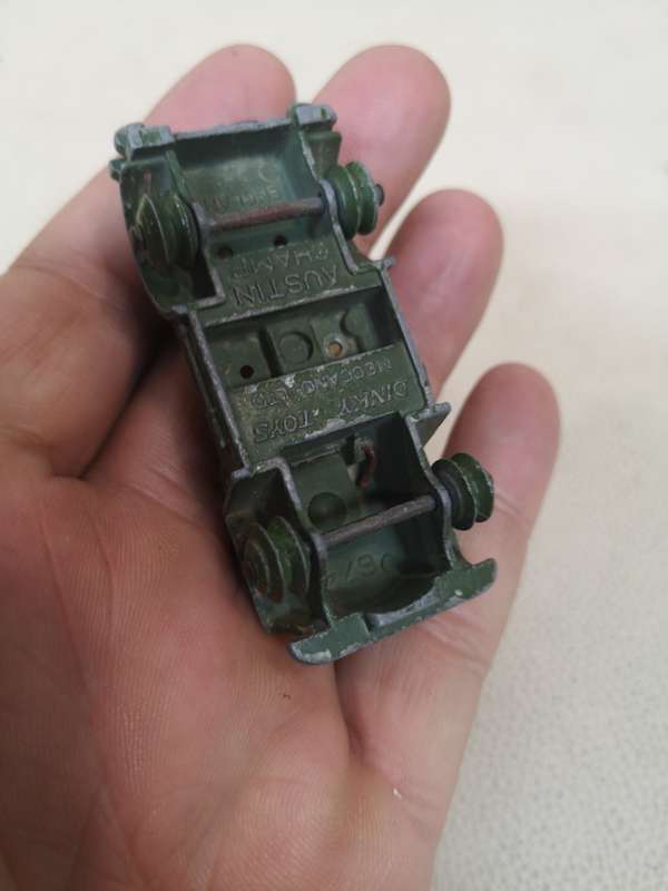 Vintage Dinky Toys 674 Austin Champ Military Jeep