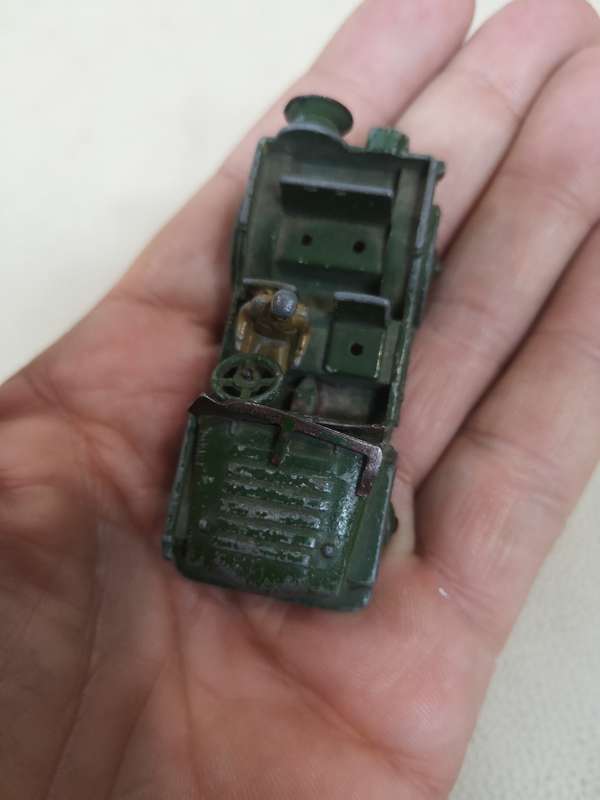 Vintage Dinky Toys 674 Austin Champ Military Jeep