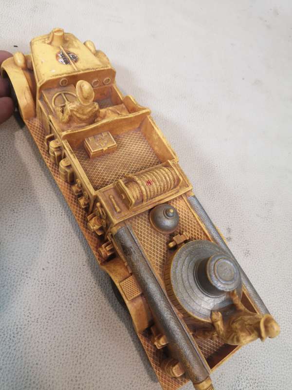 Rare Vintage Tomte Laerdal Stavanger Norway rubber plastic fire engine 500