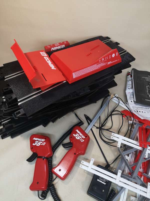 MASSIVE Boxed Ninco Octane Slot Car Set!!! Working!!!