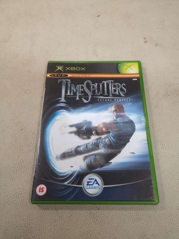 TimeSplitters: Future Perfect (Microsoft Xbox, 2005) Complete With Manual Tested Working