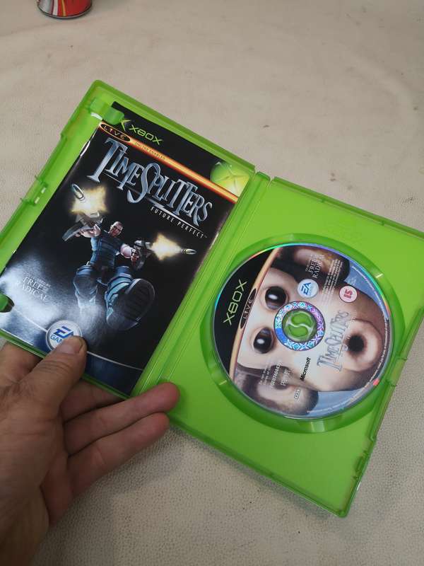 TimeSplitters: Future Perfect (Microsoft Xbox, 2005) Complete With Manual Tested Working