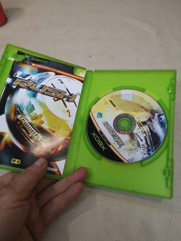 L.A. Rush (Microsoft Xbox, 2005) Complete With Manual Tested Working