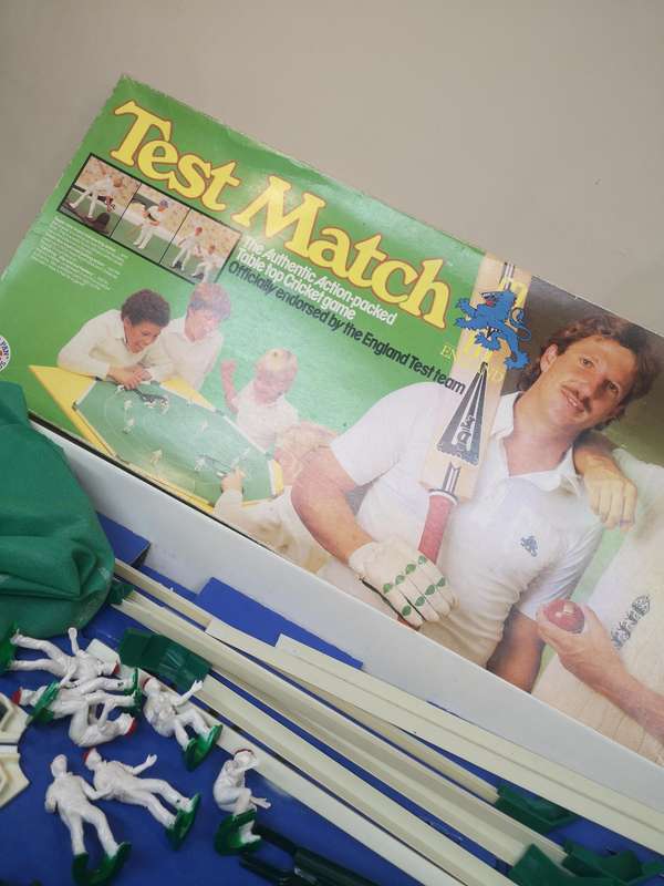 Vintage 1980`s Boxed Test Match Cricket Board Game!!!