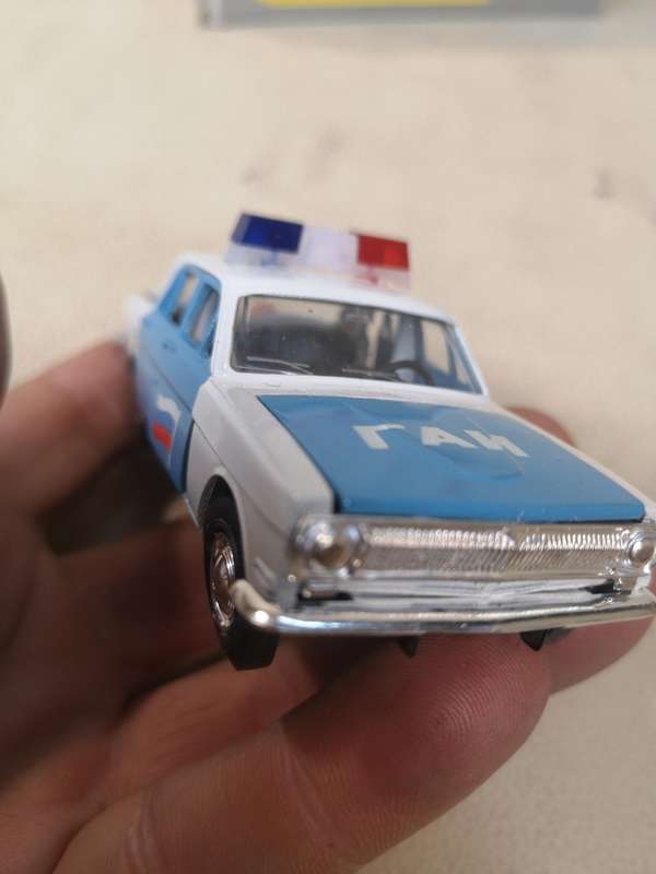 1:43 USSR car GAZ Volga 3102 DPS (AGAT) - Die Cast