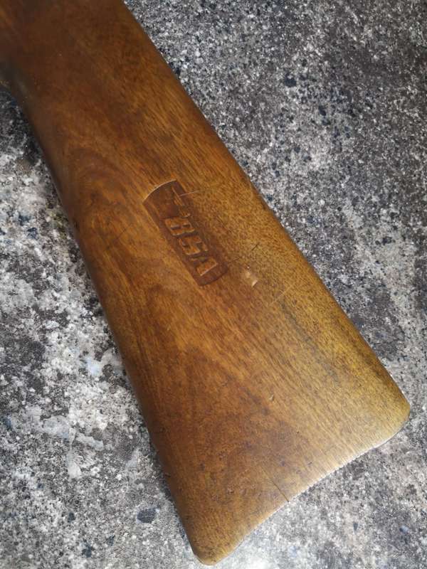 Magnificent Vintage BSA Airsporter Mk5 .22 under lever air rifle in full working order.