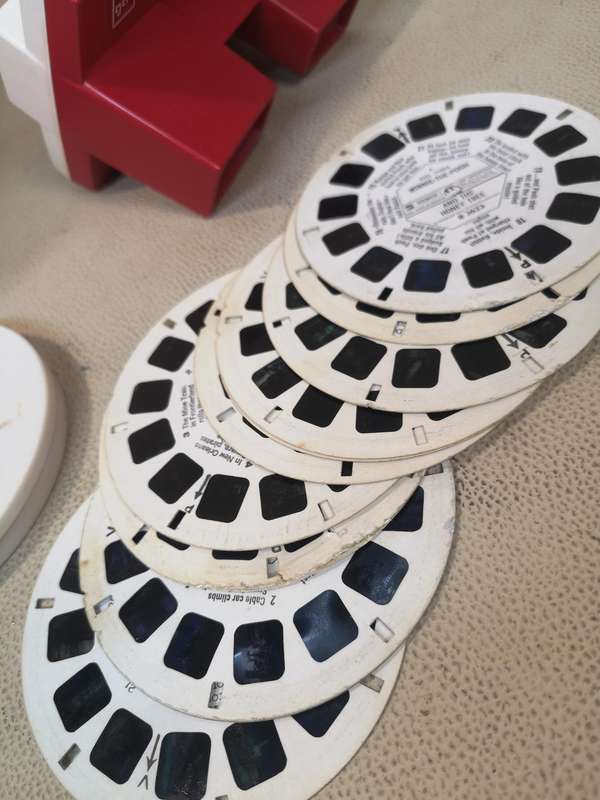 Vintage 1970's View Master Walt Disneys anniversary gift pack