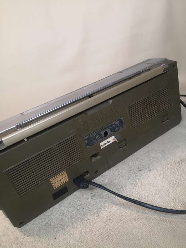 Rare RCS 3000 radio cassette tape recorder
