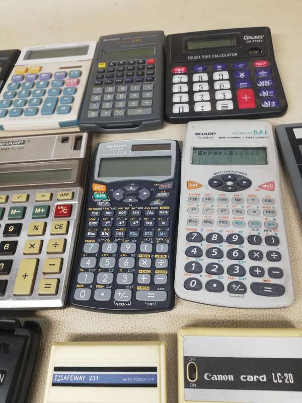 Massive Collection of Pocket Computers, Vintage, Pocket Diaries, Financial and Scientific Calculator