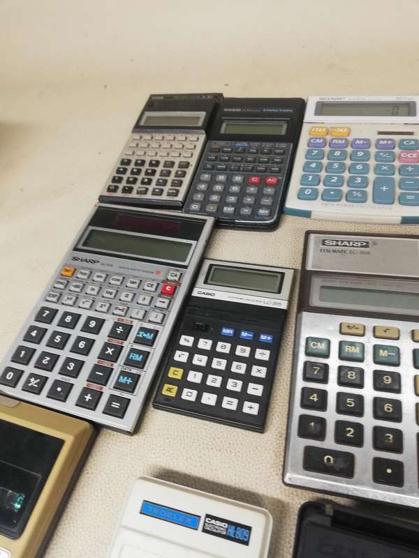 Massive Collection of Pocket Computers, Vintage, Pocket Diaries, Financial and Scientific Calculator
