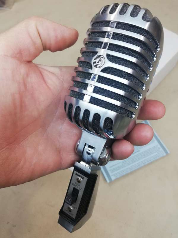 New Never Used Shure 55SH Series II Iconic Unidyne Vocal Microphone (The Elvis Microphone)