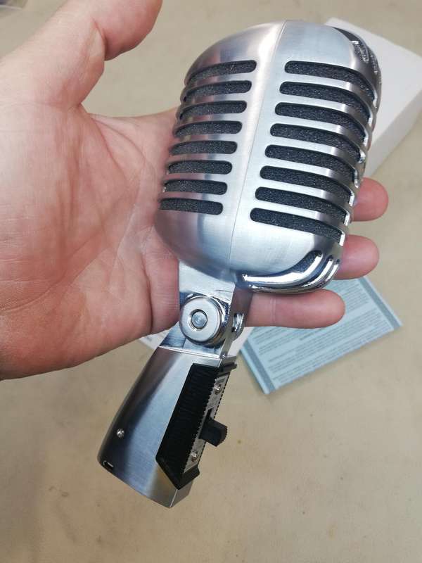 New Never Used Shure 55SH Series II Iconic Unidyne Vocal Microphone (The Elvis Microphone)