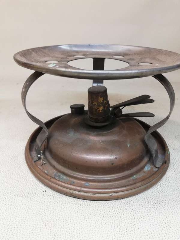 Vintage Stephanie Ges Gesch Copper Alcohol Burner/ Cooking Stove in Made in West Germany
