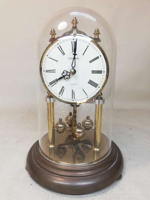 Vintage DUGENA ANNIVERSARY Mantel Clock (Working) - Germany
