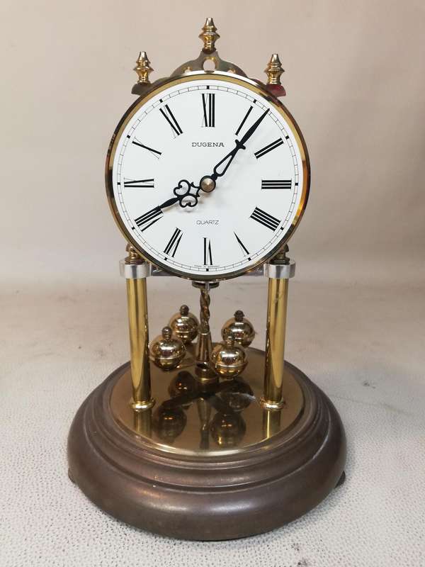 Vintage DUGENA ANNIVERSARY Mantel Clock (Working) - Germany
