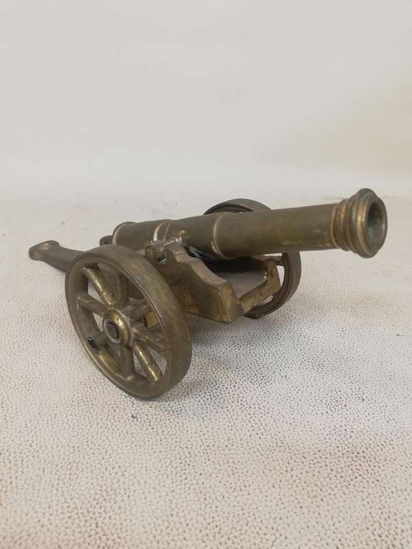 Heavy Solid Brass Signal Cannon - 270mm