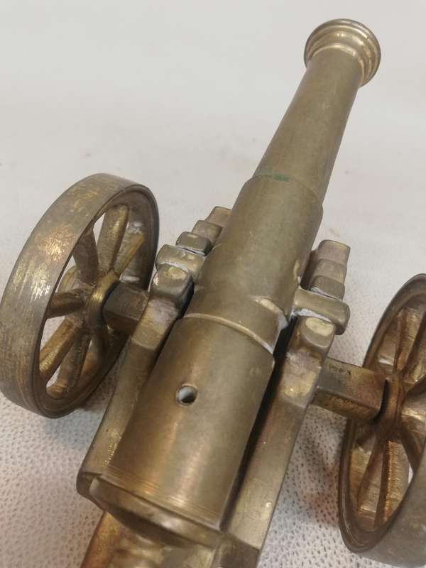 Heavy Solid Brass Signal Cannon - 270mm