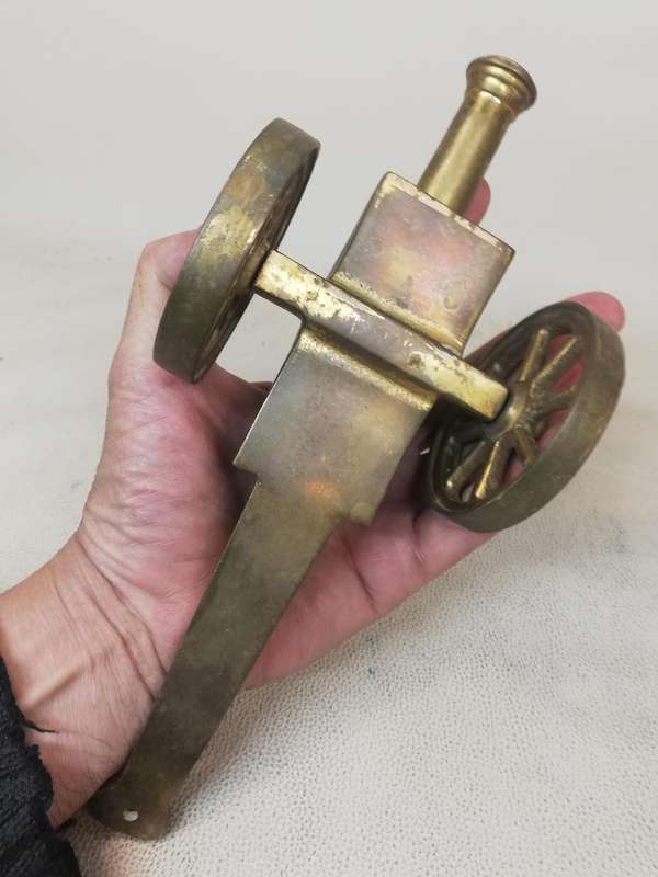 Heavy Solid Brass Signal Cannon - 270mm