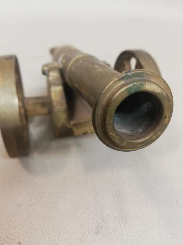 Heavy Solid Brass Signal Cannon - 270mm