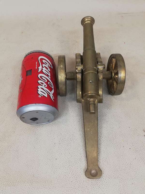 Heavy Solid Brass Signal Cannon - 270mm