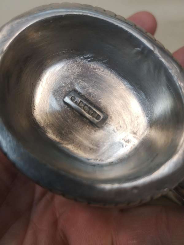 CARROL BOYES FUNCTIONAL ART !!! EARLY WAVE PATTERN MILK JUG - CLEARLY MARKED - SURPRISINGLY HEAVY