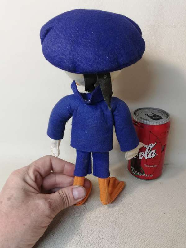 RARE 1940's ~ 1950's VINTAGE FELT DONALD DUCK