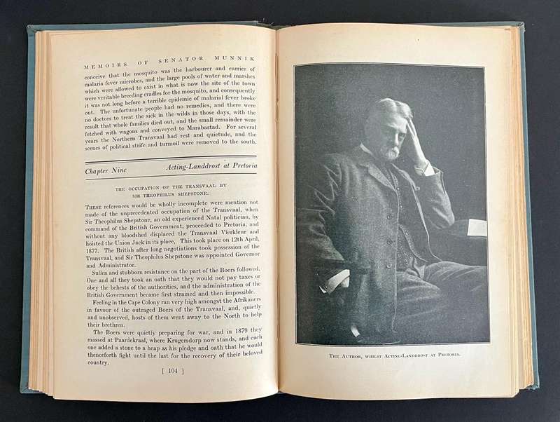 Memoirs of Senator The Hon. G. G. Munnik